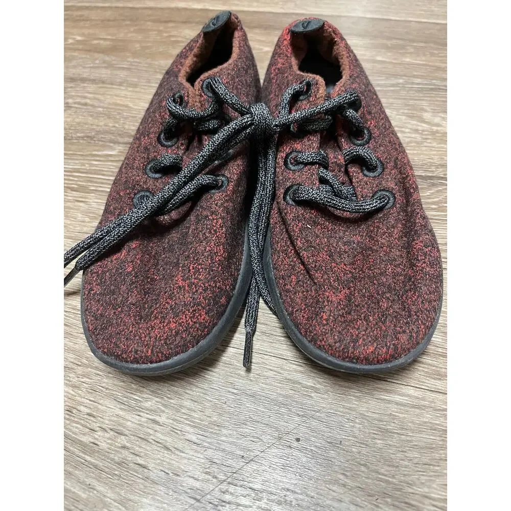 Allbirds Limited Edition Wool Runners in Dark Kea Red Women’s size 7